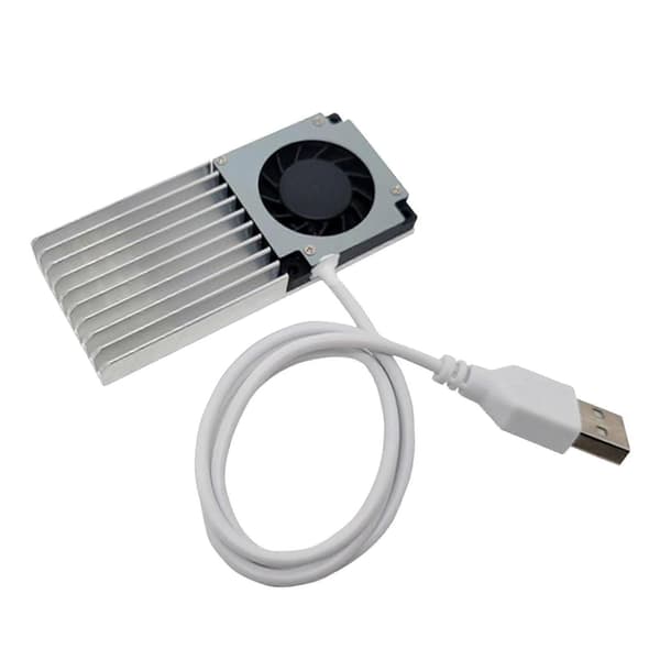 5V USB kjølevifte aluminiumslegering sideblåser turboblåser DIY 80mm*35MM fq
