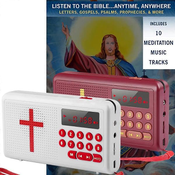 Audio Bible Player Bible Talking King James Version Audio Player [Db] Red