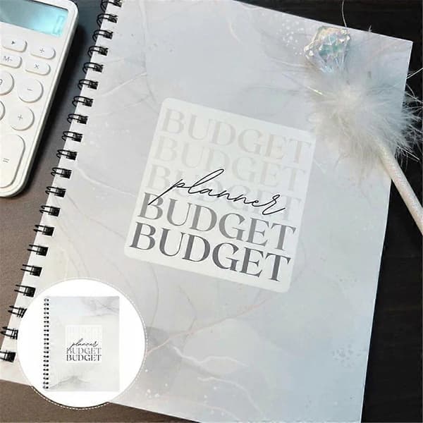 Odatum 12 Month Budget Planner, Budget with Bill Organizer and Expense Tracker