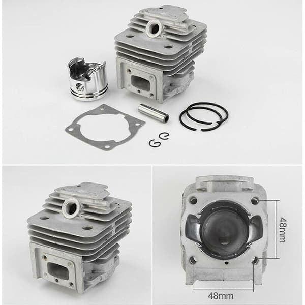 44mm 52cc Cylinderenhet 1e44f-5 44f-5 44-5 Bg520 Cg520 Kolvsats