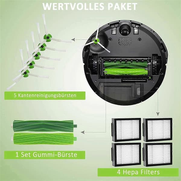 Dele til Irobot Roomba E/i/j-serien I7 I7+ I3 I3+ I4 Tilbehørssæt
