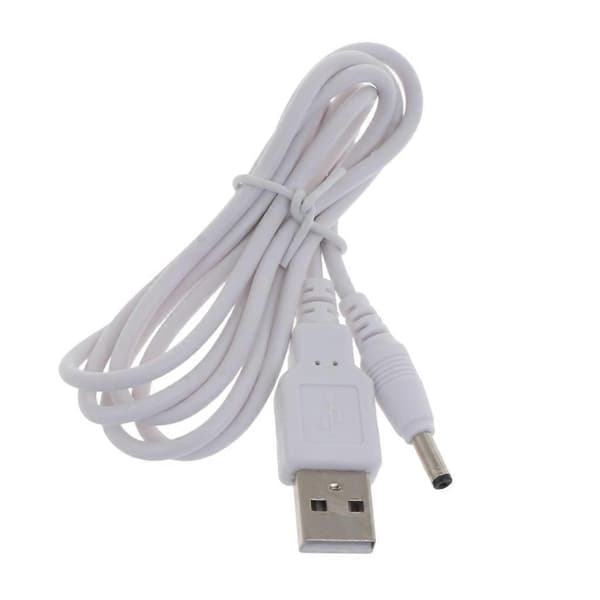 1m/2m/3m USB til 3.5mm x 1.35mm Adapter Konverterkabel Understøtter Kun 5V Strøm 1m