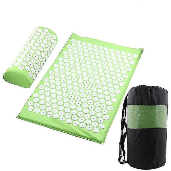 Massagepude Akupunkturmåtte Light green
