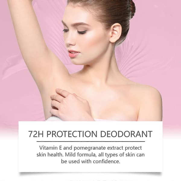 Vanilje & Granateple 72t Beskyttelse Deodorant, Granateple Helkropp 2pcs