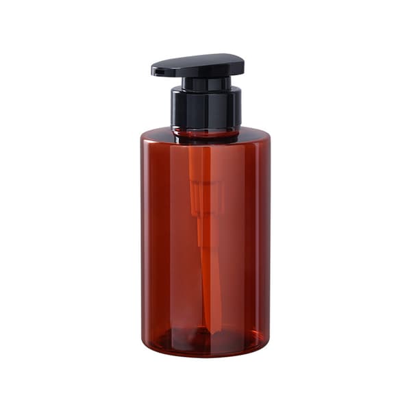 2 x 300 ml/10 oz Empty Pump Bottles - Refillable Plastic Bottles for Shampoo, Hand Sanitizer/Dish Soap