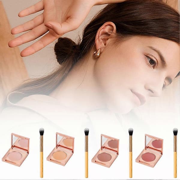Long-lasting Matte Concealer, Full Coverage for Dark Circles & Blemishes, Oil-Free Hydrating Formula (Shade 3)
