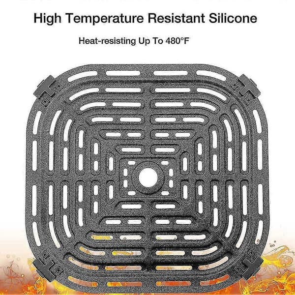 Premium gummifødder til Instant Vortex airfryere - 4 stk. anti-ridse beskyttelse black