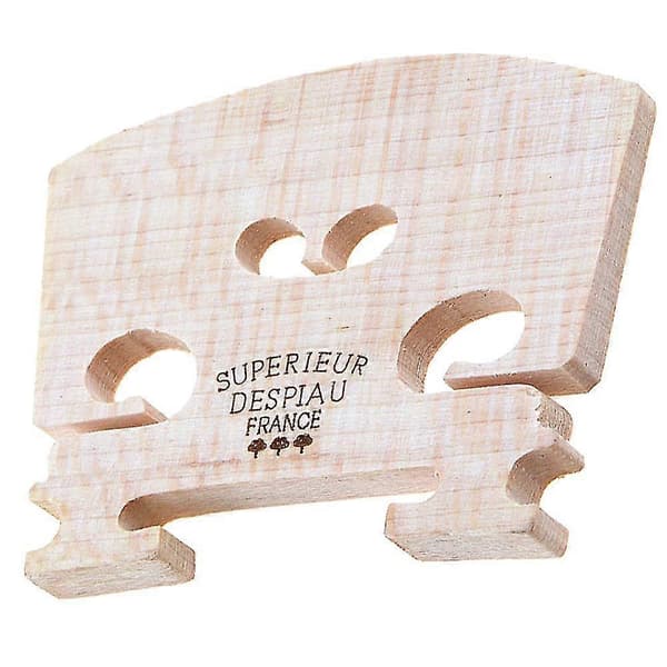 Adjustable Violin Bridge in Maple, 4/4 Size Violin Fitted Bridge Parts For 4/4 Size Violin
