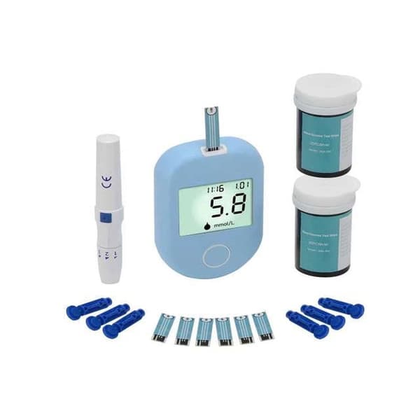 Blodsockermätare, Diabetes Blodsockermätare Glukometer_Superpresent