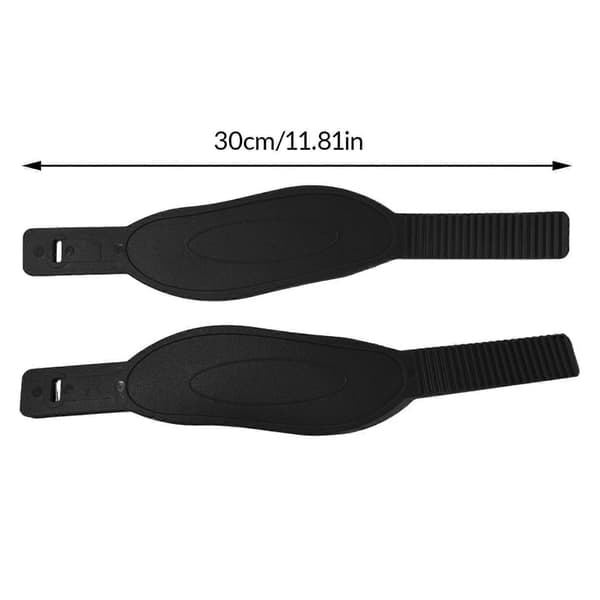 2x Pedalstropper for trimsykkel Pedalstropper Belter for sykkelmaskin