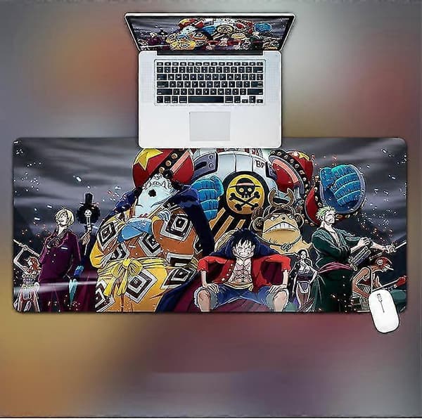 Large Mouse Pad One Piece Non-Slip Rubber Base Gaming Anime Mouse Pad for Computer Home Office Long Mouse Pad Game Mat