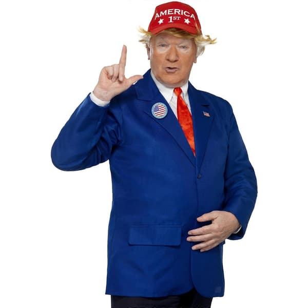 Præsidentkostume Blue/Red L