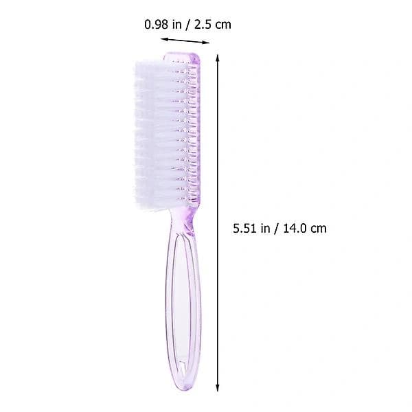 10-pack Handheld Nail Brushes, Nail Cleaning Brushes