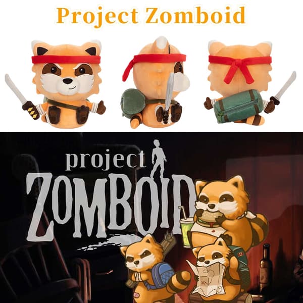 Project Zomboid game peripheral plush toy fighter Spife 20cm