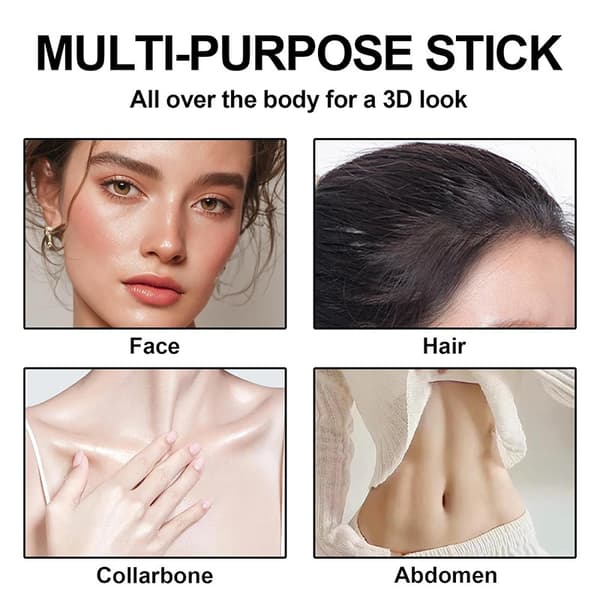 Highlighter Pen with Precise Application and Radiant Glow for Cheekbones and Eyebrows 5
