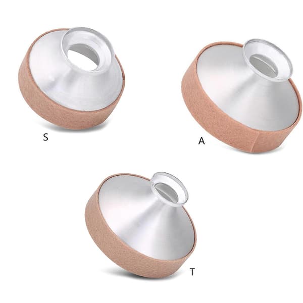Saksofondemper i aluminiumslegering Lyddempere Lett saksofonmute for Tenor/Alt/Sopran Saksofon Musikkinstrumentdel Tenor