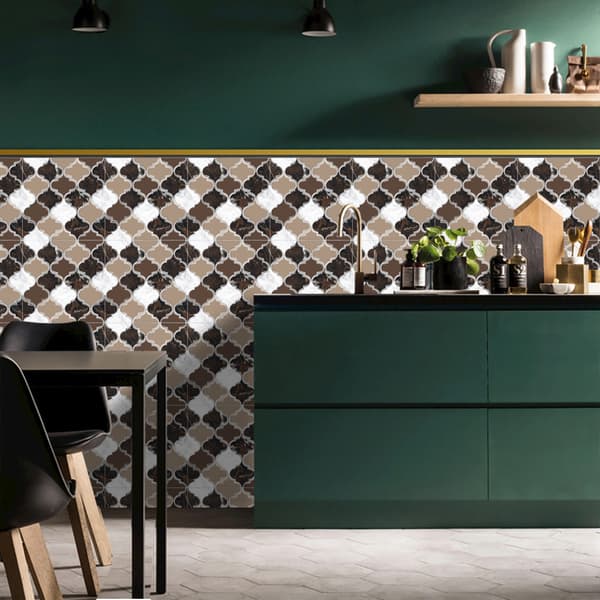 25-pack Ceramic Tile Decals, 10 x 10 cm