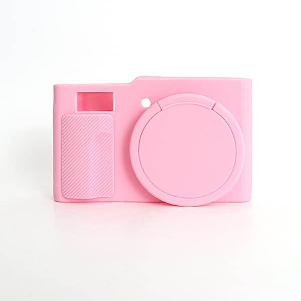 Panasonic Lumix TZ99 Silicone Protective Case - Shockproof, Ultra-thin, Durable, Soft pink