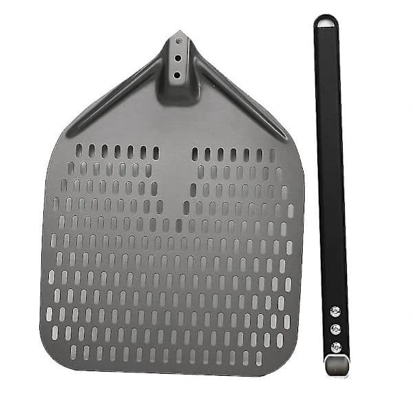 14-inch Aluminum Pizza Peel with Long Handle, Tool Accessories, Pizza Scraper, Baking Spatula