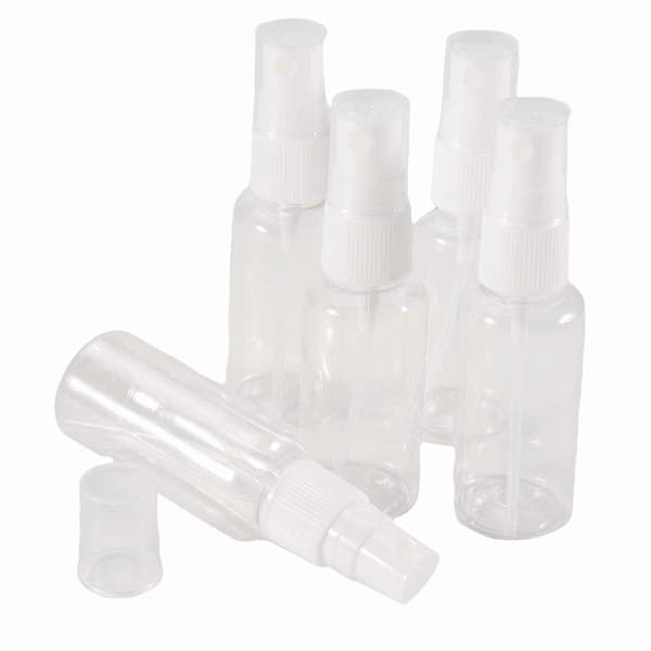 5 kpl 30 ml sumutinpullo tyhjä sumutinpullo pieni matkapumppupullosäiliö Transparent  white