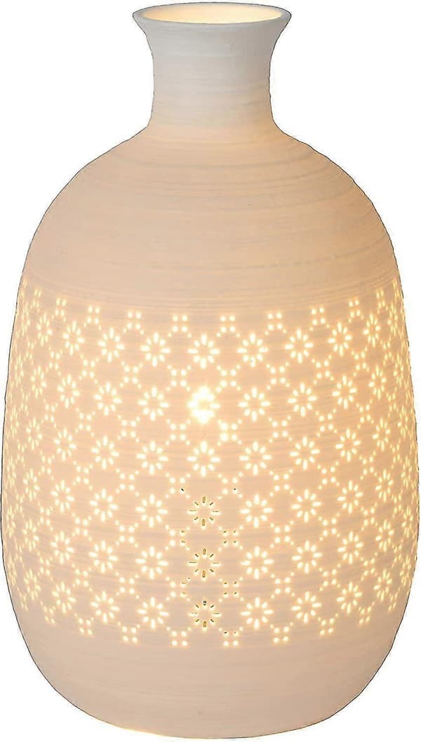 Bordlampe - 15,4 Cm - 1xe14 - Hvid