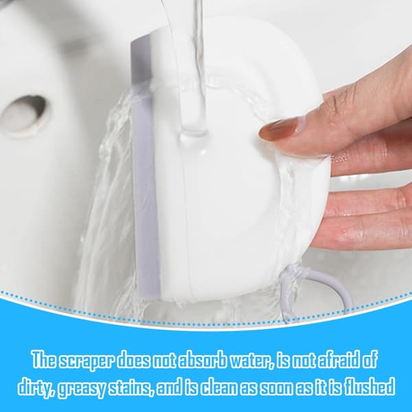 2x Shower Squeegee Small Scraper Car Windshield Scraper Mini Flexible Silicone Squeegee for Shower Doors Windows Glass Bathroom and Kitchen Cleaning