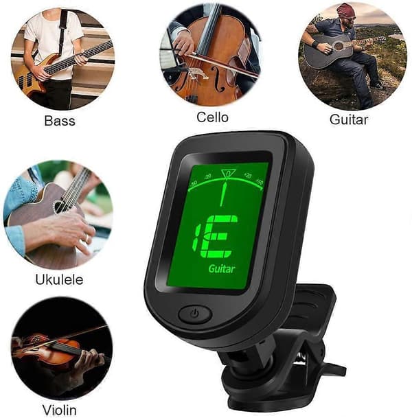 Capo Gitarr Capo Rosewood Capo med Gitarrstämmare Clip-On Stämmare för akustisk gitarr_Överraskningsgåva