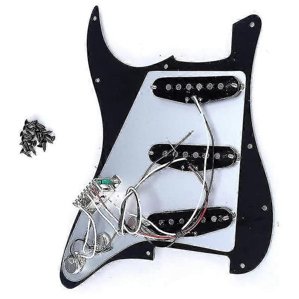 Single Coil Sss Elektrisk Guitar Pickguard Til St Sq Guitar