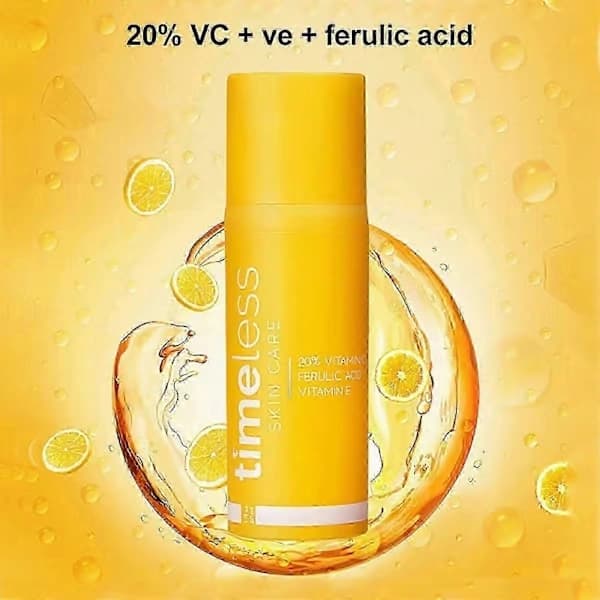 Ny Timeless 20% C-vitamiini + E Ferulihapposeerumi 30ml 3pcs