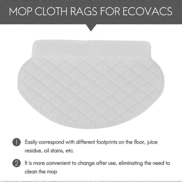 Passer til Ecovacs Deebot Ozmo 950 920 905, 40 stk. moppeklude