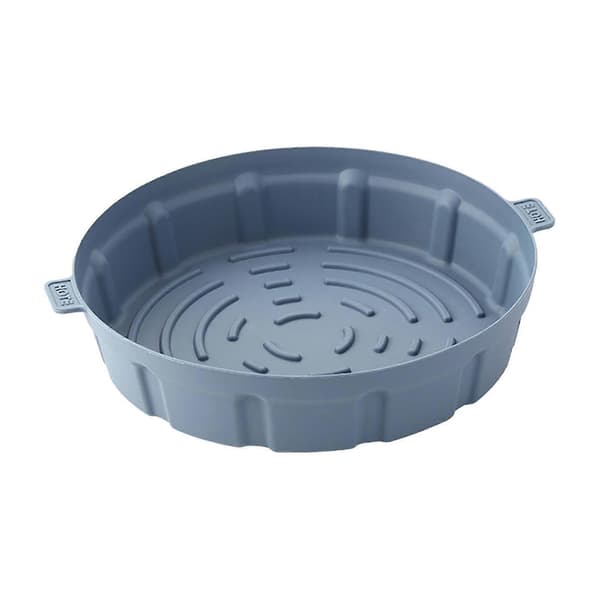 26-27 10-tommer foldbare non-stick silikone airfryer-måtteindlæg