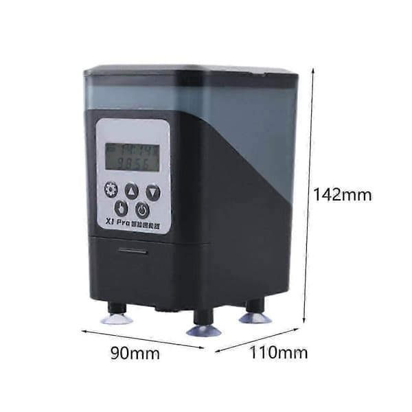Automatic Pet Feeder with Large Capacity and Waterproof Timer - Clear Design for Convenient Feeding Schedule and Portion Control