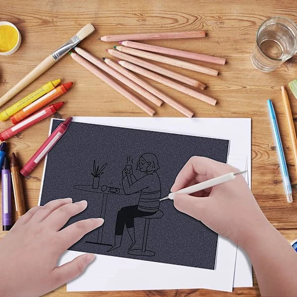 Five Spherical Embossing Pens, Suitable for Transfer Paper, Drawing Tools, Nail Art Dotting Painting Tools, and Clay Ballpoint Pens.