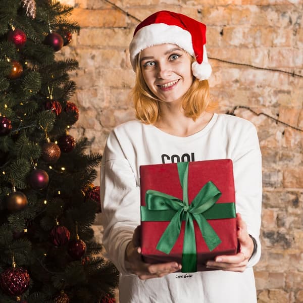 Julband, B1 presentband Röd grön