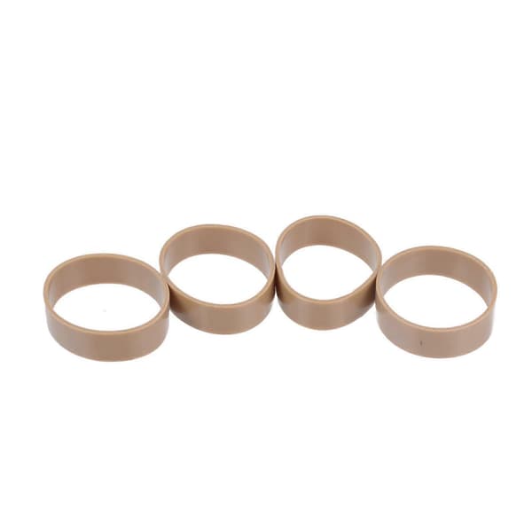 4 stk. Tykke Taktiske Kraftige Elastikker Sorte Brede Elastiske Multifunktionelle Elastikker med Kuldebestandighed til Overlevelse Sand color