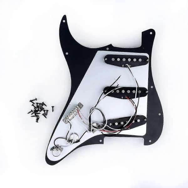 Single Coil Sss Elektrisk Guitar Pickguard Til St Sq Guitar
