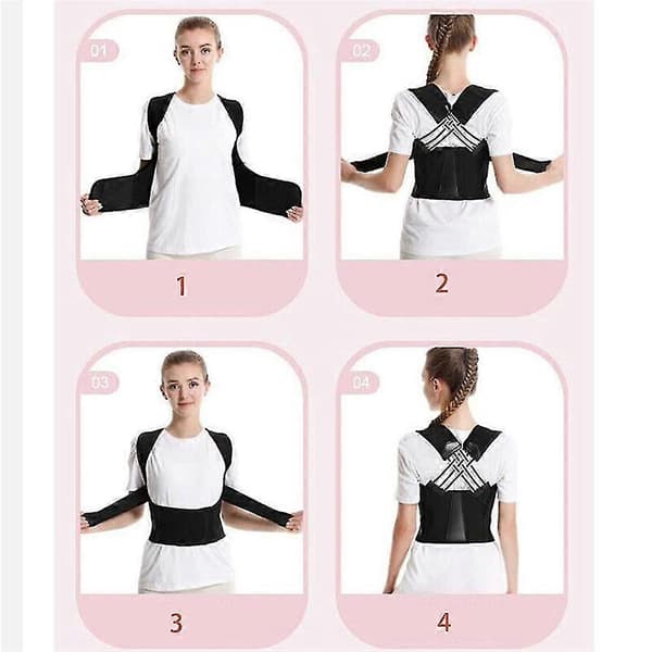 Posture Corrector Back Brace - Breathable Support for Men and Women