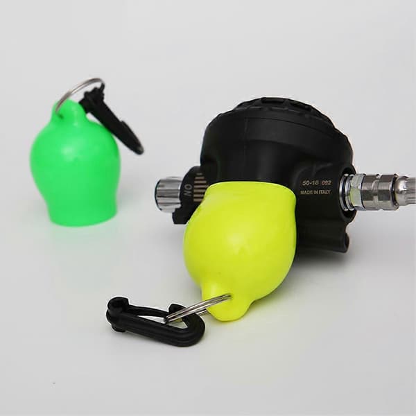 Dykkerregulator blekksprutholder Munnstykkedeksel Regulator Green