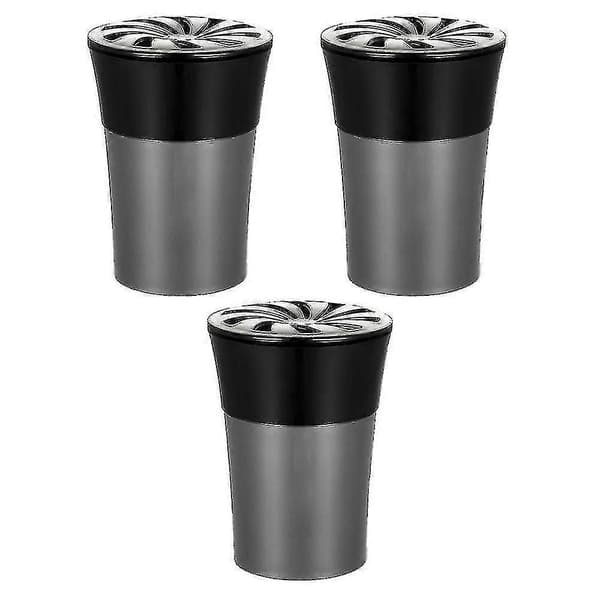 3 st silver bil aromaterapi doft eterisk olja diffusor