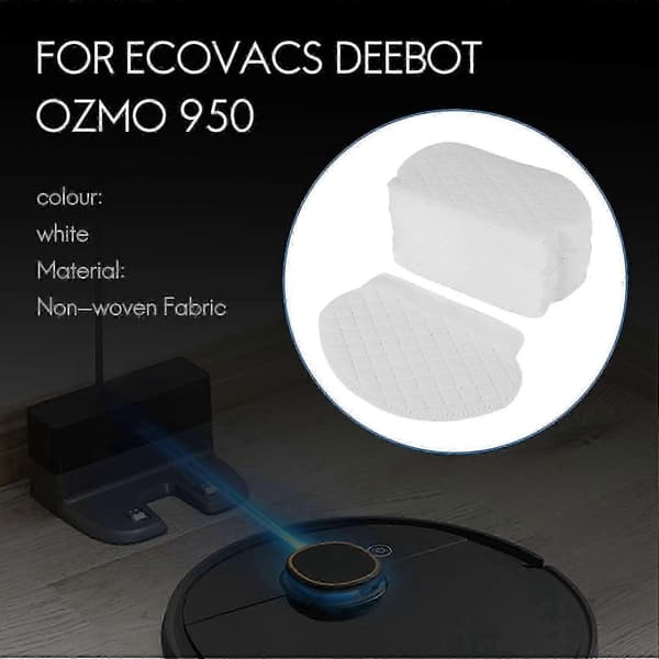 Passer til Ecovacs Deebot Ozmo 950 920 905, 40 stk. moppeklude