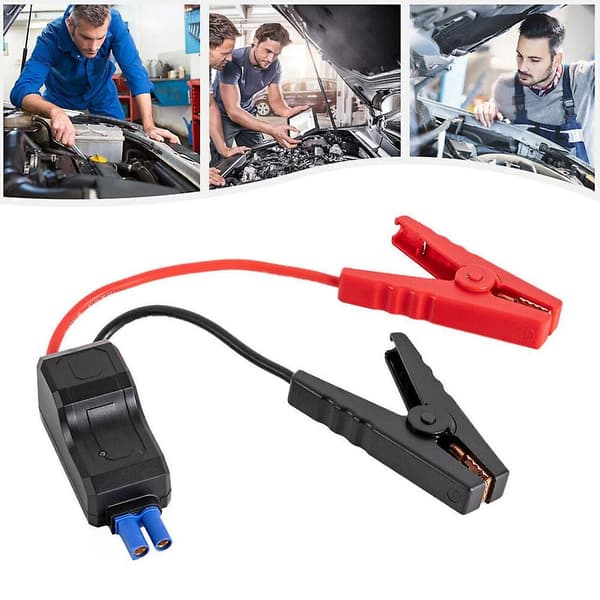 Startkabel EC 5-kontakt Krokodilleklemme Startbatteri Bil Startbooster