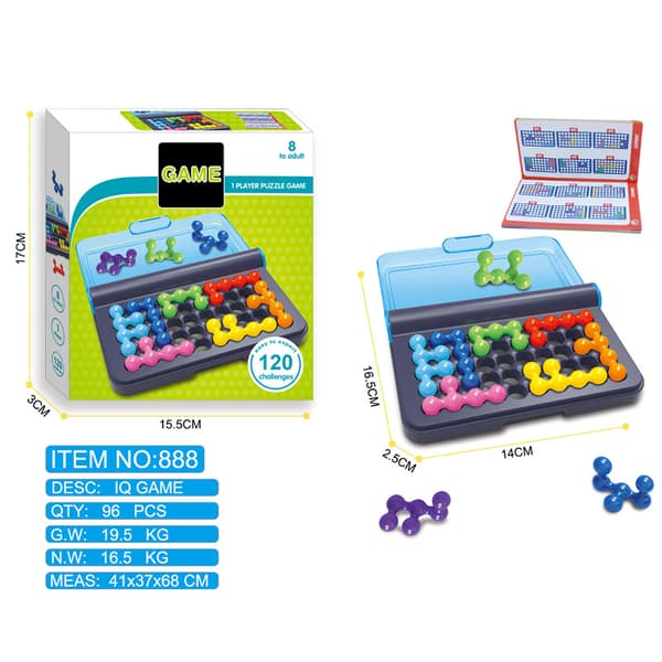 Cognitive Skills Training - Brain Teaser, a Fun 3D Travel Game with 120 Challenges.