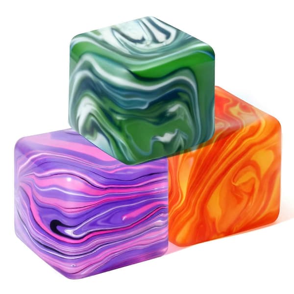 Fidgetleker Squishy Stresskube og Ballsett for Barn og Voksne Autisme Sensorisk Lindring