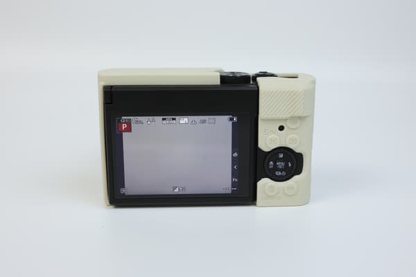 Panasonic Lumix TZ99 Silicone Protective Case - Shockproof, Ultra-thin, Durable, Soft Beige