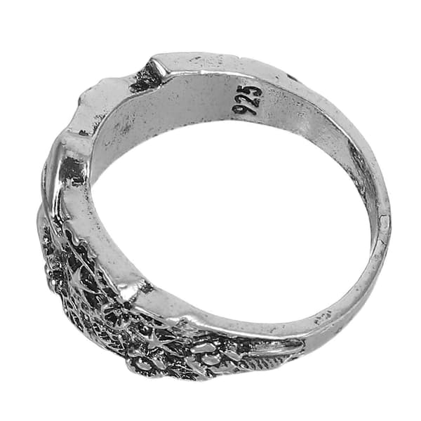 Ring Herre Sølv Retro Design Multi-Elementer Mode Dekoration 1 stk