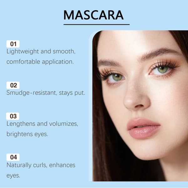 PrimeLash mascara, designad specifikt för mogna kvinnor, ger volym och längd.