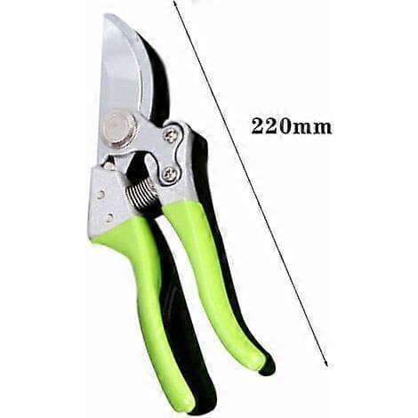 Professional Bypass Pruning Shears Garden Pruners Garden Scissors Pruning Tools (Green)
