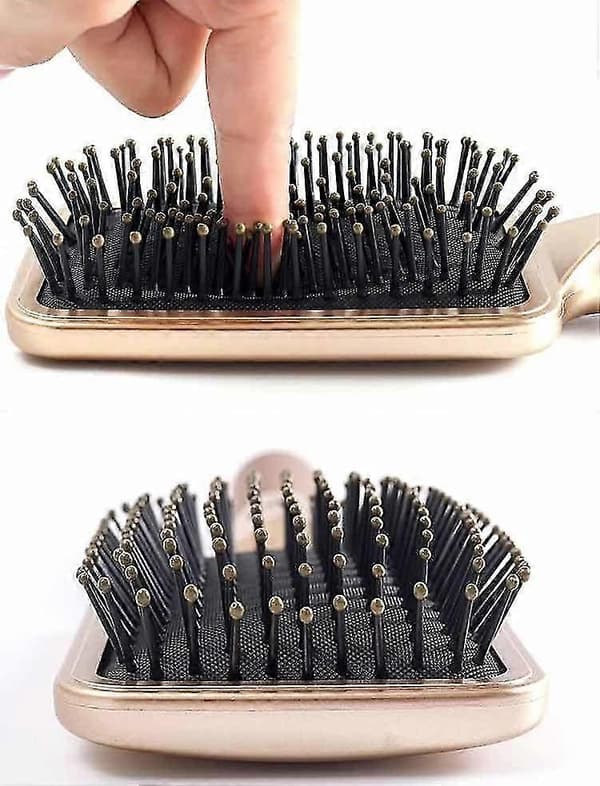 Hårbørste, Detangle hårbørste kvinder, Paddle hårbørste til tykt hår, Tangle Free hårbørste mænd (1 stk)