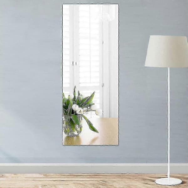 Self-Adhesive Mirror 40 x 122cm Flexible Self-Adhesive Mirror Mirror Tiles