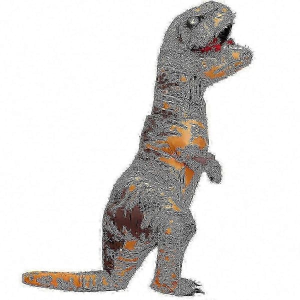 Oppustelig T-Rex kostume til børn til julefest red Kids 120-145cm
